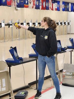 Cadet from the Virginia Military Institute Club Pistol Team attended the Scholastic Action Shooting Program Intercollegiate Pistol Nationals.