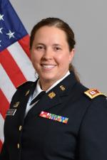CPT Megan Taylor, Army ROTC at VMI