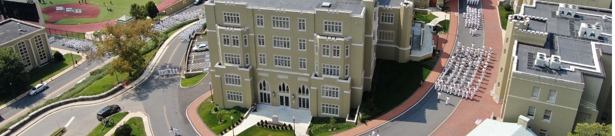 VMI, a military college in Lexington, Virginia