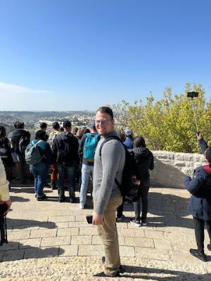 Student conducting research in Israel with the Department of Biology at VMI, a military college in Virginia