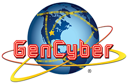 Gen Cyber globe logo