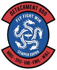 Hydra Patch for Detachment 880 Fly Fight Win. Semper Supra.