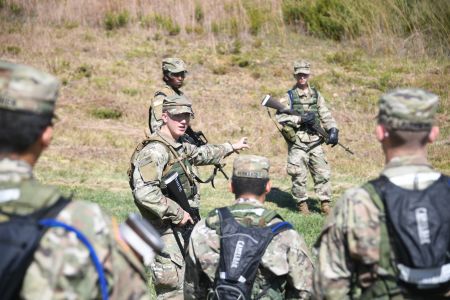 NROTC cadets training to commission as US Marines