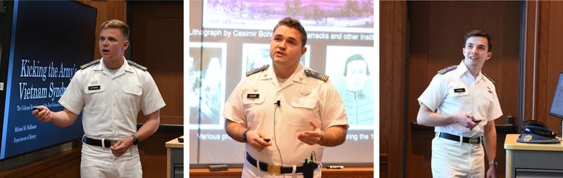 Cadets present thesis findings for Institute Honors