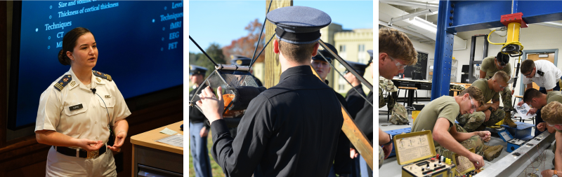 A look into the academic program at VMI, a military college in Virginia