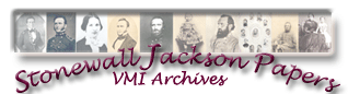 Stonewall Jackson Papers logo