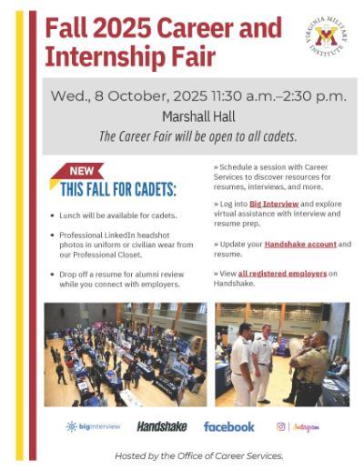Thumbnail for Fall 2025 Career Fair Flyer