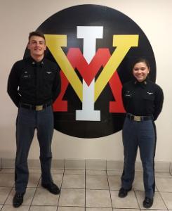 Picture of Cadets Szczepanik and Neikirk