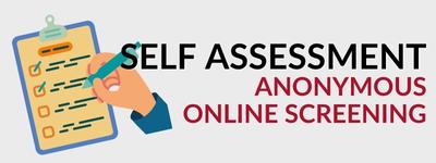 Self Assessment Anonymous Online Screening