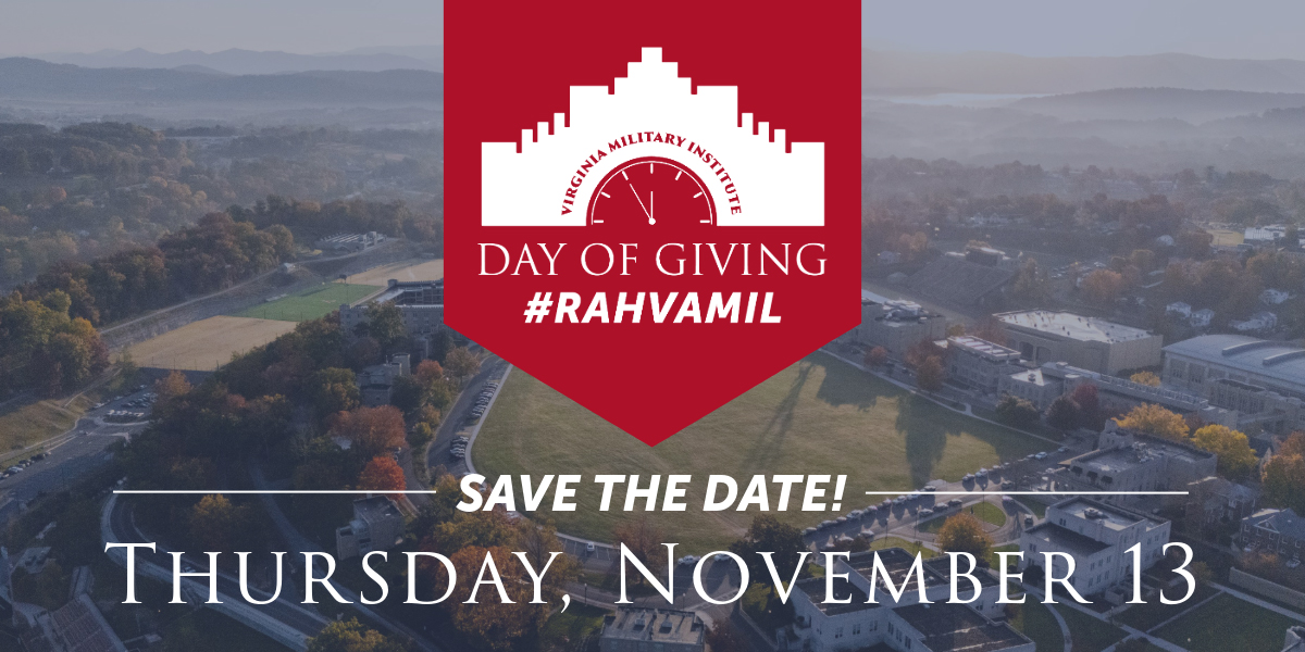 VMI Day of Giving: Save the Date graphic
