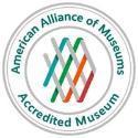 Logo depicting American Alliance of Museums Accreditation