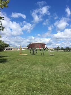 Virginia Museum of the Civil War with the Virginia LOVE sign