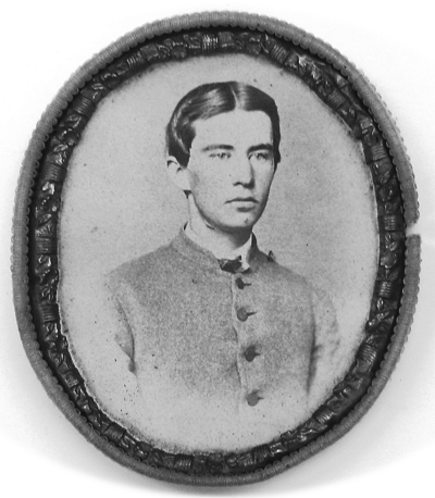Black and white portrait  of Cadet Smith