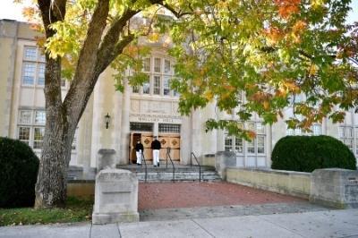 Mallory Hall, home to VMI’s Department of Computer and Information Sciences, will soon house VMI’s cyber defense lab.—VMI Photo by Kelly Nye.