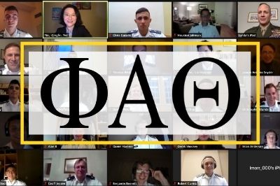 Phi Alpha Theta Screenshot and Greek Letters