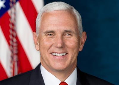 Official Portrait of Vice President Pence