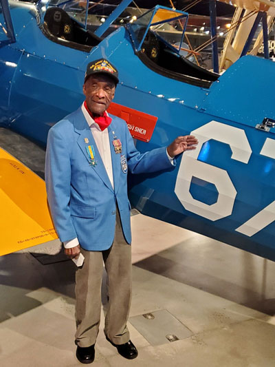 Tuskegee Airman Lt. Col. Enoch “Woody” Woodhouse II