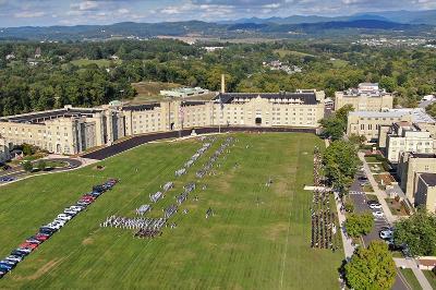 Drone photo of Post