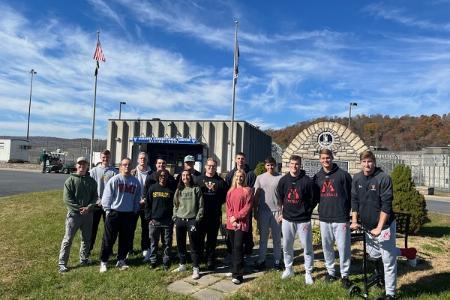 Developmental Psychology class cadets at Augusta Correctional Center