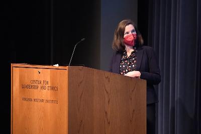 Gretchen Matthews, Ph.D., director of the Commonwealth Cyber Initiative in Southwest Virginia and Virginia Tech mathematics professor