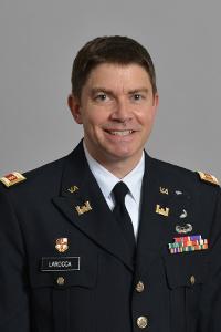 VMI staff photo of Maj. Michael LaRocca