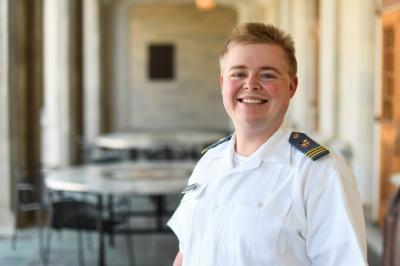 Student at VMI, a military college in Virginia