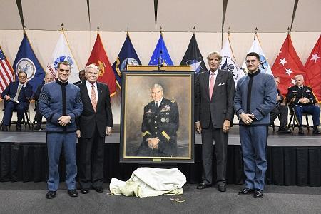 Gen. J.H. Binford Peay III '62 portrait unveiling