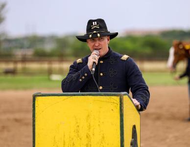 VMI alumnus part of the cavalry in the US Army