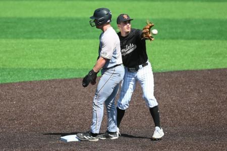 VMI baseball player Ty Swaim '24