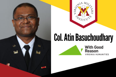 Col. Atin Basuchoudhary and With Good Reason logo