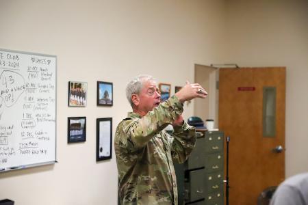 Cadets at VMI participating in the Glee Club