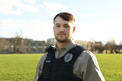 VMI police office Zach Higgins,