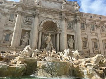 Students at VMI during a summer 2023 study abroad engineering program in Rome.