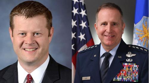 Virginia Military Institute has announced the speakers who will address the Class of 2024 in May. Gen. James C. Slife, vice chief of staff of the U.S. Air Force will address cadets beginning their journey of military service at the joint commissioning ceremony, Wednesday, May 15 in Cameron Hall, and former secretary of the U.S. Army, Ryan D. McCarthy ’96, will speak to the graduating cadets at com