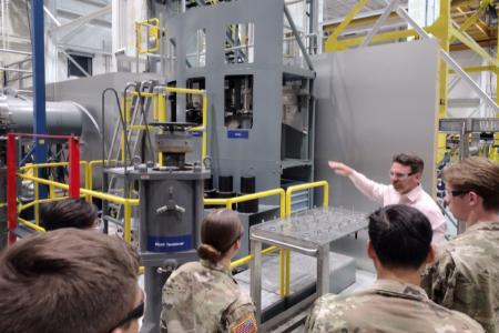VMI cadets tour