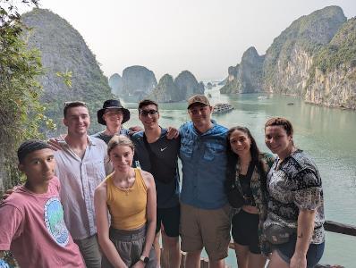 Eight 1st Class commissioning cadets at Virginia Military Institute, along with their faculty leadership team toured the Socialist Republic of Vietnam during spring furlough as part of the Olmsted Foundation’s Undergraduate Program.