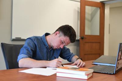 Michael “Bane” London ’25 investigates the deep-seated history of 