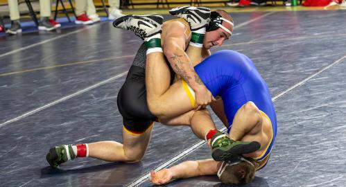 Wrestler and student talks about balancing cadet life, academics, and being a D-1 athlete.