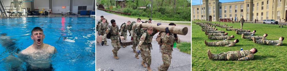 Virginia Military Institute hosted an Air Force Special Warfare FTX from April 19 to 20.