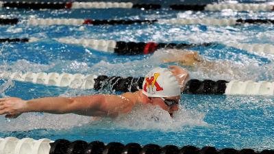 The four-day America East Conference Championship was held at Goodall Pool in VMI's Aquatic Center Feb. 14-17.