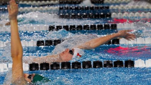 The four-day America East Conference Championship was held at Goodall Pool in VMI's Aquatic Center Feb. 14-17.