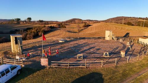 Virginia Military Institute’s Trap and Skeet Club practices at McKethan Park