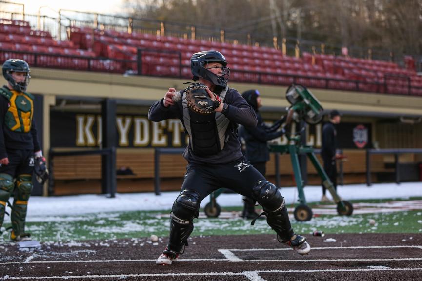 Ryan Peterson '25, a baseball player and international studies major, talks about his. responsibilities with everything as a cadet and cadet-athlete.