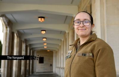 Alexis Gonzales talks about her dedication, resilience, and growth as a VMI cadet.