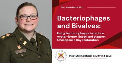 Maj. Alison Burke, Ph.D. Department of Biology Bacteriophages and Bivalves: Using Viruses to Combat Oyster-Borne Illness