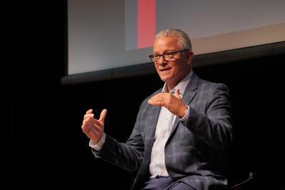 Steve Cannon shares his lessons of leadership April 1 in Gillis Theater.