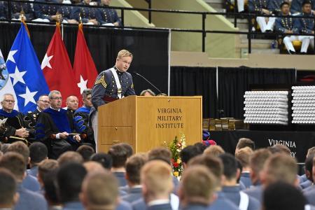 The 2025 Virginia Military Institute's Commencement Ceremony held May 17.