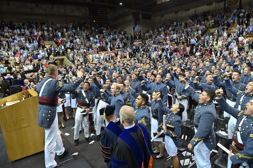 The 2025 Virginia Military Institute's Commencement Ceremony held May 17.