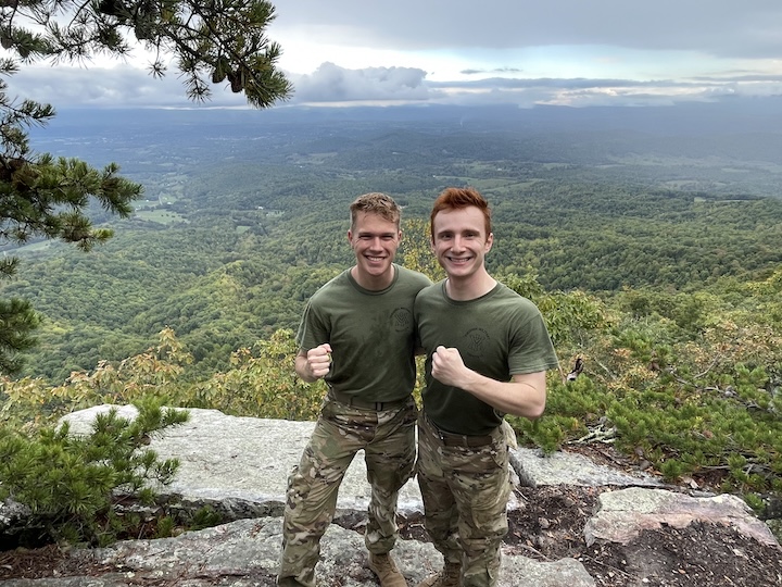 John Gibson talks about his dedication, resilience, and growth as a VMI cadet.