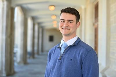 Capt. Nolan Lipscomb ’19, has been named assistant director of the Office of Global Education (OGE) at Virginia Military Institute, assuming the position held for nearly 25 years by Lt. Col. Patricia Hardin.